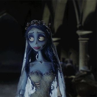 corpse bride 1/2 Blue Haired Characters Halloween, Emily Corpse Bride Pfp, The Corpse Bride, Emily Corpse Bride, Hair Gif, Tim Burton Films, Cute Couple Dp, Icon Gif, Halloween Gif