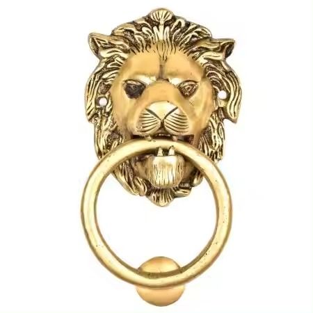 Traditional Bulk Door Knocker Of Lion Head In Brass Metal Door Fitting Home Decorative Use For Main Doors Hardware Mdk-54 - Buy Wholesale Golden Brass Lion Head Door Knocker Main Door Decoration Entrance Items Bell Trending Accessories Cheap Price,Bulk New Arrival Lion Head Golden Brass Door Fitting Decorative Entrance Door Decoration Items For Home Door Ring Bell,Lot Clearance Sale Golden Brass Door Knocker Main Door Accessories Items Brass Front Door Decoration Items Bulk Quantity Product on A Main Door Decoration, Entrance Door Decoration, Black Front Door Lion Knocker, Lion Iron Doors, Brass Front Door, Lion Door Knobs, Gold Lion Door Knocker, Lion Head Door Knocker, Main Doors