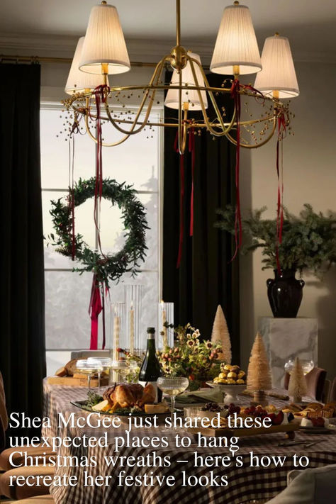 These ideas prove your front door isn't the only place to hang a festive wreath.

Image credit: McGee & Co Wreath Hanging Ideas, Mcgee And Co Christmas, Wreath Inside, Shea Mcgee, Wreath Hanging, Decor 2024, Festive Wreath, Mcgee & Co, Hanging Wreath