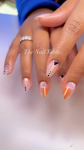 Gel Structure Nails, Dope Nail Designs Short Length, Round Nails Designs, Nurse Nails, Round Nail Designs, Vacay Nails, Fashionable Nails, Nail Table, Nail Tip Designs