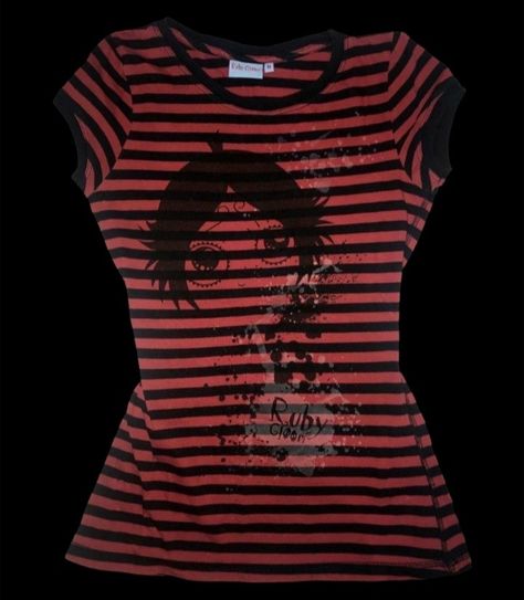 Ruby Gloom Shirt, Mall Goth Shirt, Ruby Gloom, Scene Outfits, Thrifted Outfits, 2000s Fashion Outfits, Goth Outfits, 2000s Fashion, Dream Clothes