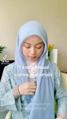 How To Style Square Scarf Hijab, Hijab Look For Party, Hijab With Square Scarf, Hijab Ideas For Party, Bawal Style Ootd, Hijab Party Style, Malaysian Hijab Tutorial, Tutorial Bawal To Shawl, Triangle Hijab Tutorial