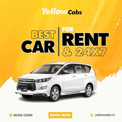 Best Cab For Rent 24×7 Taxi Service |For More Details 96388 02666| #cabservice #taxiservice #taxi #cabs #travel #ride #airport #carrental #onlinetaxi #car #driver #onewaytrip #roundtrip #yellocabs #yellowcab #ahmedabadcabservice #cabservice Cab Service Creative Ads, Rent A Car Advertising, Taxi Service Creative Ads, Car Rental Poster, Stripe Iphone Wallpaper, Posters Layout, Custom Car Stickers, India Quotes, Graphic Design Posters Layout