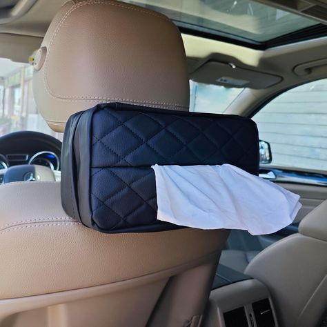 - Holds 120 Standard Tissue
- Leather PU Tissues Box Cover for Car Backseat 
- Extra Large Rectangle Napkin Holder Soft Rectangular
- Fits for Kleenex tissues, 
- For Storage & Organization 
- Color: (Black) Car Tissue Holder, Kleenex Tissues, Console Organization, Tissue Box Holder, Tissue Holder, Car Holder, Container Organization, Tissue Box Covers, Napkin Holder