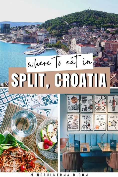 Croatia Restaurants, Food In Croatia, Croatia Food, Croatia Itinerary, Croatia Travel Guide, Split Croatia, Croatia Beach, Croatia Holiday, Visit Croatia