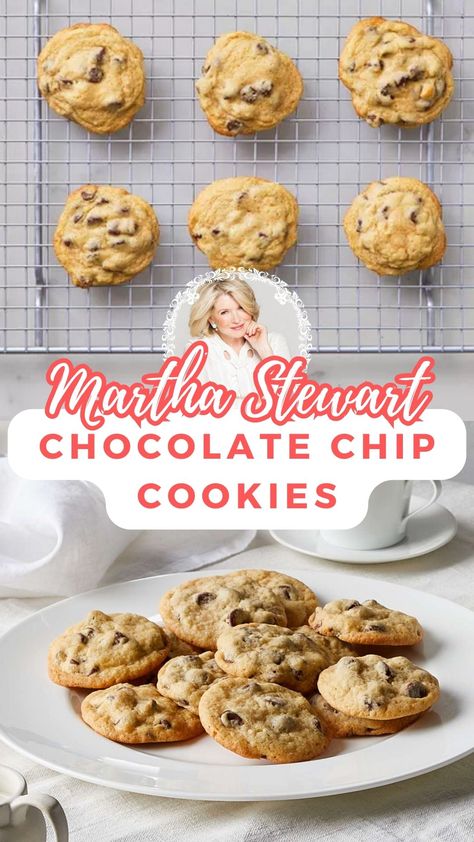 Martha Stewart Chocolate Chip Cookies​ Easy Chocolate Chip Cookie Recipes Quick, Martha Stewart Cookie Recipes, Chocolate Chip Cookies Martha Stewart, Martha Stewart Gingerbread Cookies, Martha Stewart Recipes Cookies, Martha Stewart Chocolate Chip Cookies, Buttery Chocolate Chip Cookies, Martha Stewart Cookies, Simple Chocolate Chip Cookie Recipe