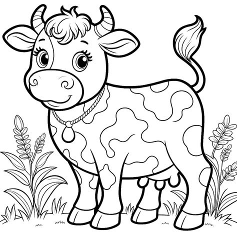 cute cow coloring pages cutest cow coloring pages cow farm animal coloring pages baby cows free coloring pages cow coloring pages cows free coloring pages calf coloring pages Free Cow Printables, Flower Coloring Sheets, Farm Coloring Pages, Cow Coloring Pages, Elephant Coloring Page, Cow Colour, Farm Animal Coloring Pages, Cow Farm, Horse Coloring Pages