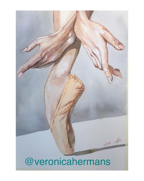 Ballet Hands Drawing, Ballet Dancer Drawing, Watercolor Hands, Ballet Hands, Dancer Drawing, Ballet Dancer, Anatomy Art, Horse Art, Ballet Dancers