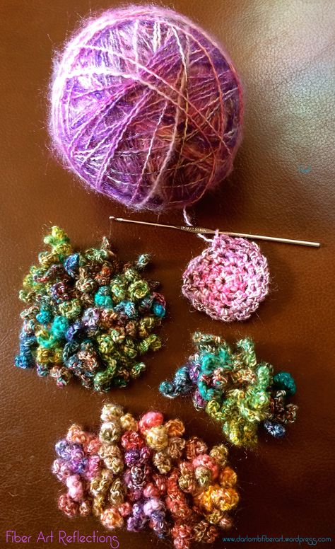 Fiber Art Reflections: Making freeform curlicue crochet sculptures Wiggly Crochet, Balls Of Yarn, Steel Crochet Hooks, Crochet Chain, Form Crochet, Freeform Crochet, Single Crochet Stitch, Irish Crochet, Soft Sculpture