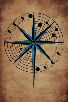 North star on Pinterest | 29 Pins Geometric Compass Tattoo, North Star Tattoos, Witchcraft Stuff, Geometric Compass, Concrete Foundation, Compass Tattoo Design, Nautical Star, Star Tattoo Designs, Compass Design