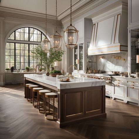 European Kitchen Design, Grand Kitchen, Aesthetic Interior Design, Classy Kitchen, Office Interior Design Modern, Home Decor Aesthetic, Aesthetic Home Decor, Home Aesthetic, Decor Wallpaper