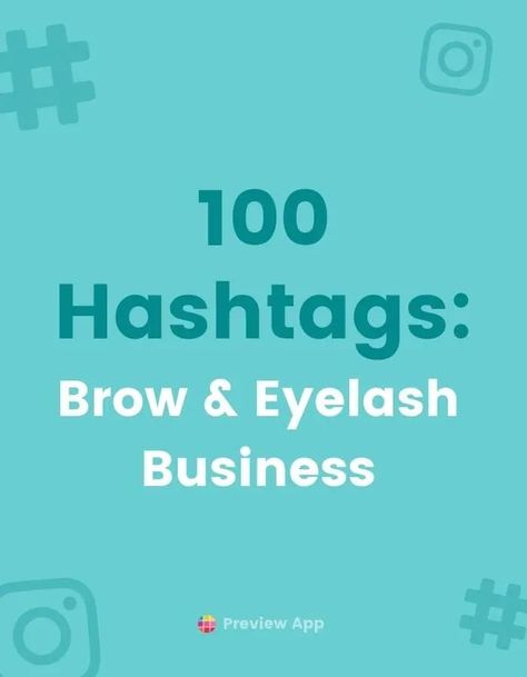 You want clients to find you. Hashtags are keywords so that clients can find you. The best Instagram hashtags for your eyelash and brow business are in Preview App. Ready to be copy and pasted, will all the research done for you! #instagramtips #instagramstrategy #instagrammarketing #socialmedia #socialmediatips Lash Tech Hashtags, Hashtags For Lash Business, Lash Hashtags Instagram, Microblading Business, Business Hashtags, Brow Business, Best Instagram Hashtags, Hashtag Ideas, Social Media Party