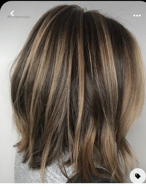 Coffee Brown Hair, Blond Highlights, Brown Hair Shades, Shoulder Length Bob, Brown Hair With Blonde Highlights, Brown Hair Balayage, Shoulder Length Hair Cuts, Brown Highlights, Brown Blonde Hair