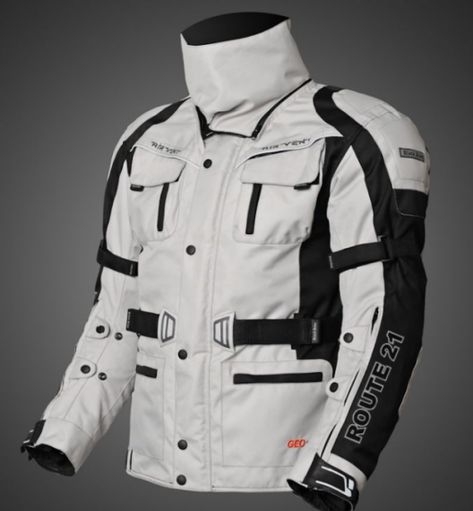 White Techwear, Cyberpunk Jacket, Fits Inspiration, Techwear Streetwear, Tactical Wear, Combat Shirt, Biker Gear, Clothing Reference, Adventure Outfit