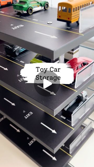 Melissa Kate on Instagram: "Comment CARS for a link! FOLLOW to make sure the link comes through ✅  Sharing the viral parking garage because it's ON SALE 🎉 We just love this one as it can fit in IKEA Kallax cube storage. There are four wooden levels and it doubles as play and storage. Perfect for 1/64 cars like Hot Wheels and Matchbox.   If you're new here, hi I'm Melissa - a mom of two boys 👋 Follow @bymelissakate to make sure the DM comes through and you'll get to stay updated on all our fun activities and finds ✨🎉  #newfinds #amazon #founditonamazon #amazonfinds#toyvideos #amazonmusthaves #satisfying #asmr#amazonfavorites #kids #monstertrucks#toysofinstagram #kidsactivities #toddlermom#hotwheels #matchbox #toddleractivity #toddlerplay#boymom #toddlergiftideas #cars #momtips #toddler#k Hot Wheel Parking Garage Diy, Hot Wheels Parking Garage, Diy Toy Car Storage, Hot Wheels Wall Storage, Cube Car, Diy Toys Car, Hot Wheels Wall, Ikea Toy Storage, Hot Wheels Storage