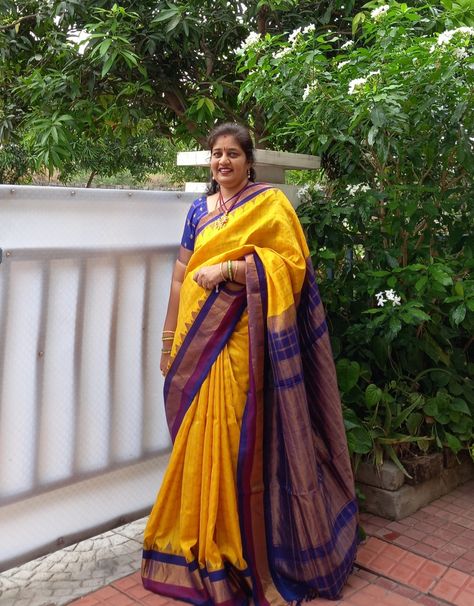 Ethnic Half saree, ethnic lehanga ,ethnic pattu lehanga ,gadwal pattu lehanga ,gadwal pattu halfsaree, traditional half saree ,gadwal pattu lehanga,  Gadwal Half saree, pattu half saree, ramparivar haram, ram parivar necklace , gold jewelry, gold necklace, gold Lakshmi locket, gold ramparivar, wedding jewelry , bridal jewelry , Indian weddings ,wedding ,marriage , Yellow And Violet Pattu Saree, Yellow Pattu Saree, Saree Yellow, Gadwal Sarees, Sarees Pattu, Mango Yellow, Nauvari Saree, Blouse Designs Silk, Pattu Saree