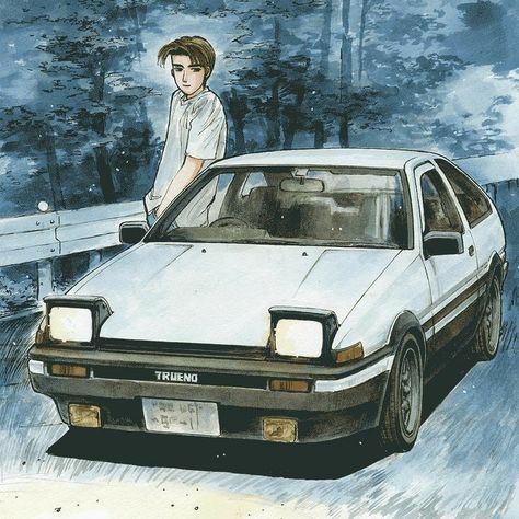 Takumi Fujiwara Initial D Pfp, Takumi Fujiwara Icons, Initial D Pfp, Takumi Fujiwara, Goten Y Trunks, Initial D Car, Jdm Wallpaper, Best Jdm Cars, Drifting Cars