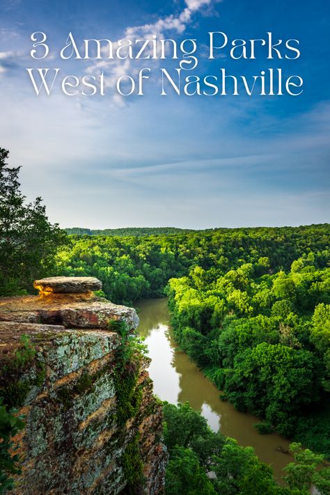 Check out these 3 parks that are only 30-40 minutes west of Nashville: Montgomery Bell State Park, Bowie Nature Park, and Harpeth River State Park Moving To Tennessee, Nature Park, Blue Door, State Park, State Parks, Nashville, Tennessee