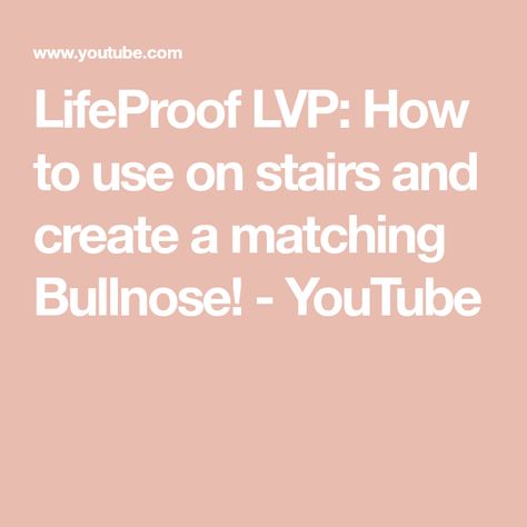 Lifeproof Vinyl, Redo Stairs, Open Stairs, Lvp Flooring, Kitchen Redo, Luxury Vinyl Plank, Luxury Vinyl, New Tricks, Being Used