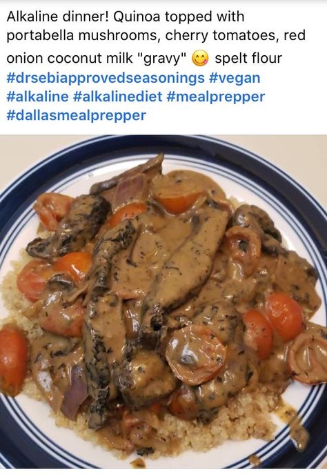 Alkaline Slow Cooker Recipes, Raw Alkaline Diet, Alkaline Dinner Recipes, Alkaline Dinner, Mushroom Meat, Dr Sebi Recipes Alkaline Diet, Dr Sebi Alkaline Food, Dr Sebi Recipes, Vegan Soul Food