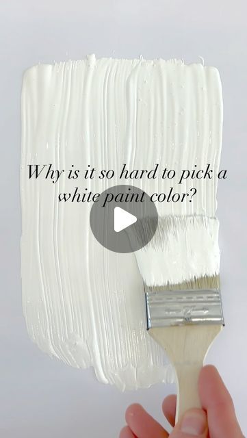 Heidi Smith | Paint & DIY Design on Instagram: "There 3 main reasons why this is such a struggle…

SAVE 💾 this post for later 

1. There are over 150,000 shades of white paint!  Isn’t that crazy!  No wonder it’s next to impossible to choose the right shade for your home. 

2. Undertones: White paint comes with lots of various undertones, such as blue, yellow, pink, or green, which can significantly alter its appearance in different lighting conditions. These subtle undertones can make one white look stark and cold, while another may seem warm and inviting. 

3. Lighting Conditions: The way a white paint color looks can change dramatically depending on the lighting in a room. Natural light, the type of artificial light, and the room’s orientation (north-facing, south-facing, etc.) all affe Shades Of White Paint, White Paint Color, White Look, There Is Hope, Paint Diy, White Paint Colors, Artificial Light, Color Inspo, Shades Of White