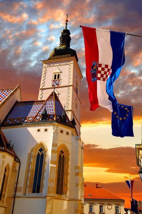 Croatia Astetic, Zagreb Croatia Aesthetic, Croatian Culture, Croatia Pictures, Croatia Aesthetic, Croatia Zagreb, Croatian Flag, Croatia Flag, Hvar Croatia