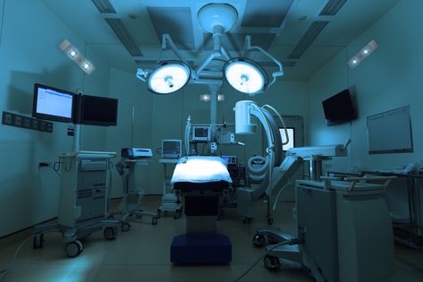 Puro - Operating Room Operating Room Aesthetic, Science Labs, Red Can, Hospital Room, Operating Room, Aesthetic Red, Medical Aesthetic, Medical Equipment, Cosmetic Surgery