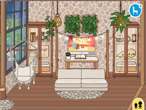 Toca Boca Living Room Ideas Downtown Loft, Toca Boca House Ideas Downtown Loft Living Room, Living Room Designs Modern Mansion Toca Boca, Toca Boca Room Ideas Downtown Loft, Toca Boca House Ideas Downtown Loft, Toca Boca Basketball House Ideas, Living Room Designs Toca Boca, Toca Life World Sala, Mansion Kitchen Ideas