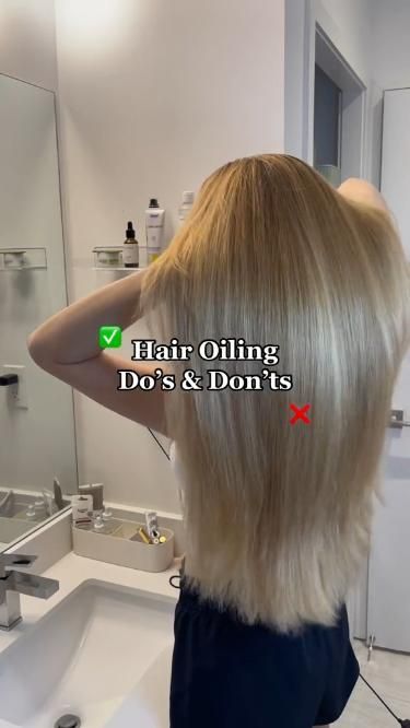 Hair Care : Hair Oiling Do's and Dont's How Often Should You Oil Your Hair, How To Apply Hair Oil Properly, Hair Oil Tips, Pre Wash Hair Oil, Hair Oiling Before And After, How To Apply Hair Oil, How To Hair Oil, Indian Hair Products, Haircare Routine Indian