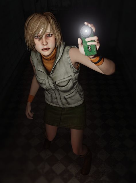 Alessa Gillespie, Cheryl Mason, Silent Hill Series, Silent Hill 1, Silent Hill Art, Silent Hill 3, Heather Mason, Spooky Games, Toluca Lake