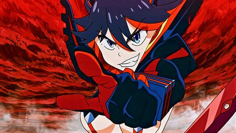 Pinterest Ryuuko Matoi, Kill La Kill Cosplay, Kill A Kill, Arpeggio Of Blue Steel, Kill La Kill Art, Ryuko Matoi, Anime Screencaps, Yumeko Jabami, Kill La Kill