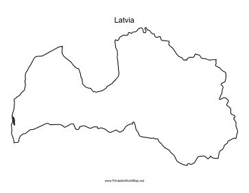 This printable outline map of Latvia is useful for school assignments, travel planning, and more. Free to download and print Latvia Map, World Map Continents, Printable Outline, Bullet Journal Work, Travel Journal Pages, Constellation Map, Map Outline, County Map, Kids Art Class