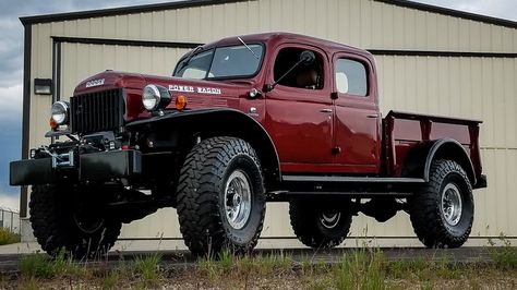 Power Wagon For Sale, Classic Trucks Vintage, American Muscle Cars Dodge, Old Dodge Trucks, Dodge Power Wagon, Dodge Cummins, Dodge Truck, Classic Pickup Trucks, Cummins Engine