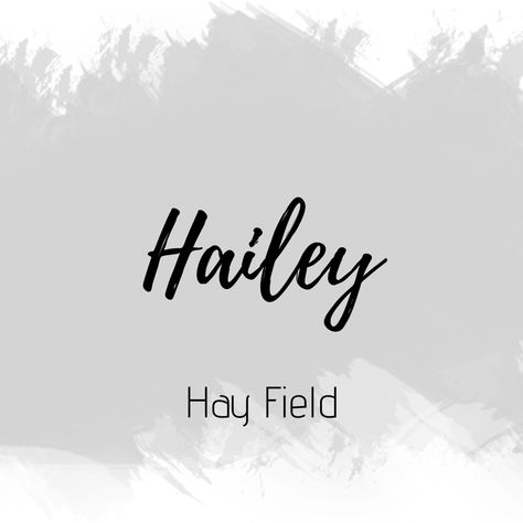 Hailey Name Aesthetic, Hailey Name, Hailey Tattoo Name, Hailey Name Tattoo, Hailey Name Meaning, Sweet Girl Names, Easy Hand Drawings, Christian Names, Fantasy Character Names