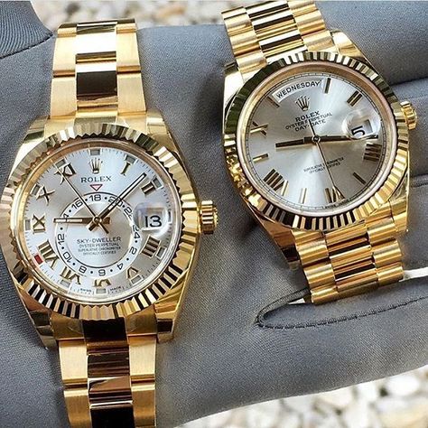 Comment below which one you need on your wrist! SKY-DWELLER Ref. #326938 DAY DATE 40 Ref. #228238 @rolexshow_israel #rolex #rolexskydweller #daydate #daydate40 #skydweller #rolexdaydate #daydate2 #rolexshowisrael Rolex Wrist Watch, Rolex Watches For Men, Gold Rolex, Best Watches For Men, Rolex Men, Hand Watch, Luxury Timepieces, Stylish Watches, Rolex Day Date