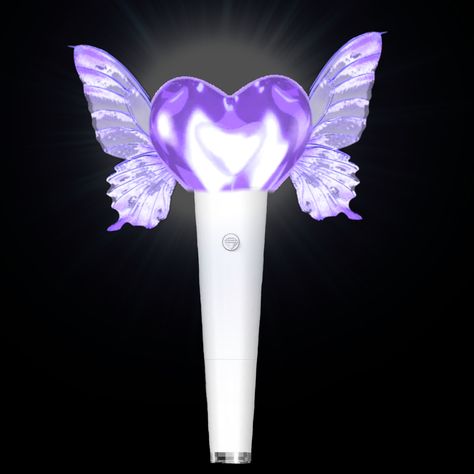 #kpop #lightstick #y2k #aesthetic #fanmade #dr #shifting #purple Kpop Merchandise, Concept Album, Heart Lights, Heart With Wings, Fasion Outfits, Purple Love, Purple Heart, Album Design, Kpop Groups