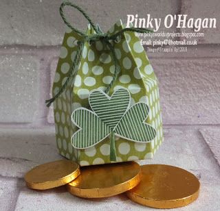 Box For Chocolate, Chocolate Gold Coins, St Patrick Day Treats, Well Done Card, Stamping Projects, Silhouette Cards, Chocolate Coins, Candy Crafts, St Patrick's Day Gifts