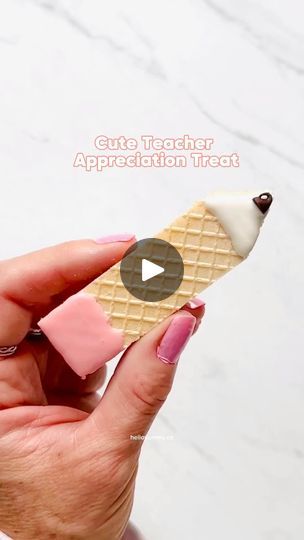 6.9K views · 276 reactions | These Pencil Wafer Cookies 💕✏️ make the cutest Teacher Appreciation treat! Get the full list of ingredients and detailed instructions on my site helloyummy.co (search “pencil”)#helloyummyeats 
.
.
.
#teacherappreciation #teacherappreciationweek #teacherappreciationcookies #cutecookies #cookiedecorating | hello, Yummy | Jackson 5 · ABC Hello Yummy, Wafer Cookies, After School Snacks, School Snacks, Cute Cookies, Yummy Eats, Teacher Appreciation Week, School Lunch, Teacher Appreciation