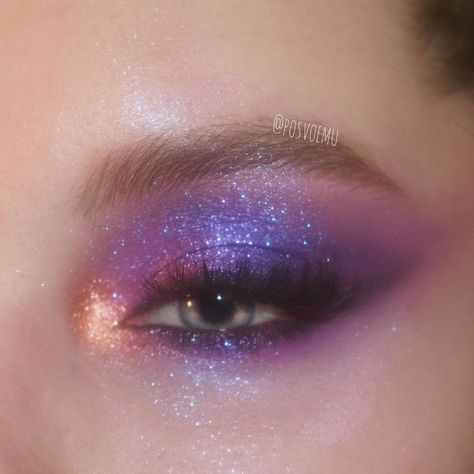 Color Guard Makeup, Witchy Makeup, Book Of Magic, Space Makeup, Galaxy Makeup, Escape Pod, Cute Eye Makeup, Rave Makeup, Star Makeup