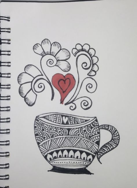 Mandala Art, Tea Cup, Tea Cups, Tea, Drawings, Art