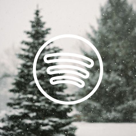 Christmas Spotify Icon, Winter Icons For Apps, White Christmas App Icons, White Christmas Icons For Apps, Winter Icons Aesthetic, Winter Iphone Icons, Winter Phone Icons, Snow App Icon, Winter Aesthetic Icons For Apps