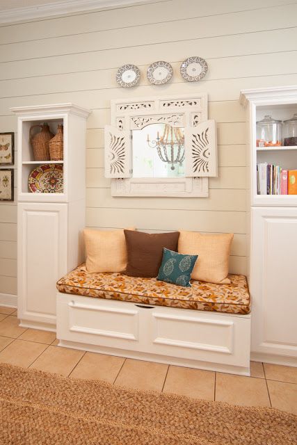 Feature Friday: The Cottage Mix - House of Jade Interiors Blog Florida Interior Design, Plank Walls, Design School, Street Design, Ship Lap Walls, The Cottage, Cozy Cottage, Wood Planks, Interior Walls