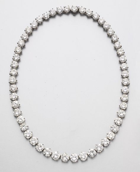 AN IMPRESSIVE DIAMOND NECKLACE | necklace, diamond | Christie's Bvlgari Diamond Necklace, Noble Lady, Tiffany And Co Necklace, Necklace Diamond, Classy Jewelry, Beautiful House, Necklace Necklace, Wedding Jewellery, Tiffany And Co