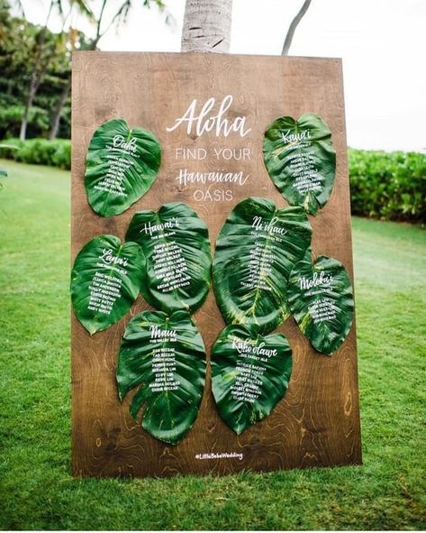 Tropical Seating Chart, Destination Wedding Budget, Maui Destination Wedding, Wedding Venues Hawaii, Maui Wedding, Hawaii Luau, Hawaiian Wedding, Luxury Wedding Planner, Wedding Officiant