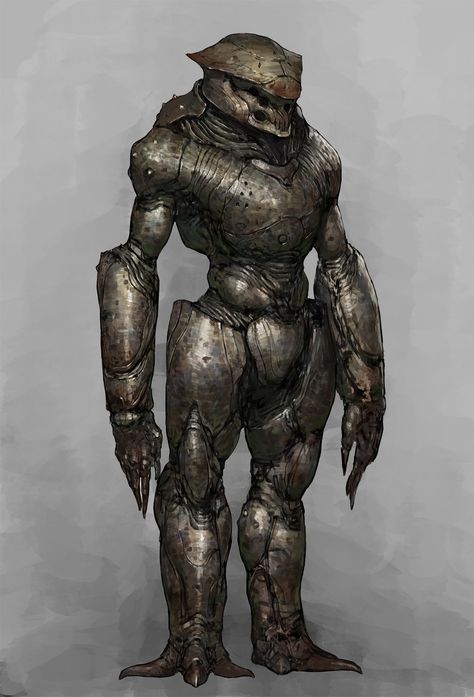 Ancient Robot, Dungeons And Dragons Game, Alien Concept, Alien Design, Alien Concept Art, Monster Concept Art, Alien Creatures, Robots Concept, Robot Concept Art