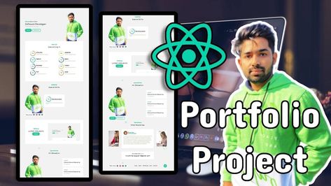 Today we are going to create a react portfolio project app for beginners. In this tutorial we will create a responsive portfolio design. #react React Portfolio, Pokemon App, Portfolio Project, Angular Js, React Js, React Native, React App, Crash Course, Responsive Design