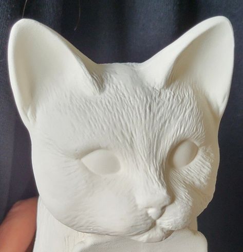 Ceramic Cat Face, Cat Head Sculpture, Cat Sculpture Clay, Paint Shelf, Cat Pottery, Cat Shelf, Pottery Cat, Cholo Art, Ceramic Art Sculpture