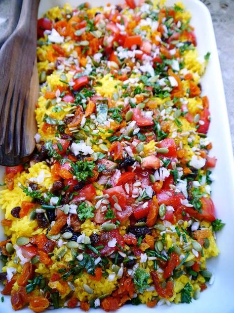 10 Enticing Australian Recipes - Fill My Recipe Book Rice Salad Recipes, Australian Food, Hungarian Recipes, Rice Salad, Rice Dishes, Summer Salads, International Recipes, Soup And Salad, Rice Recipes