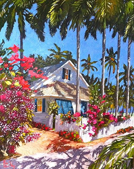 Peter Vey, Painting On Canvas For Beginners, Canvas Painting Ideas For Beginners, Canvas Painting For Beginners, Tropical Painting, Easy Acrylic Painting, Canvas For Beginners, Caribbean Art, Canvas Painting Ideas