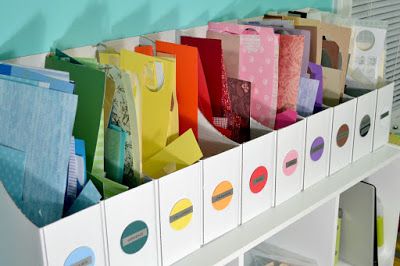 20 Scrapbook Paper Storage Ideas - The Scrap Shoppe Scrapbook Paper Storage Ideas, Scrap Paper Storage, Paper Storage Ideas, Scrapbook Paper Storage, Craft Paper Storage, Craft Cupboard, Scrapbook Storage, Scrapbook Organization, Storage Locker